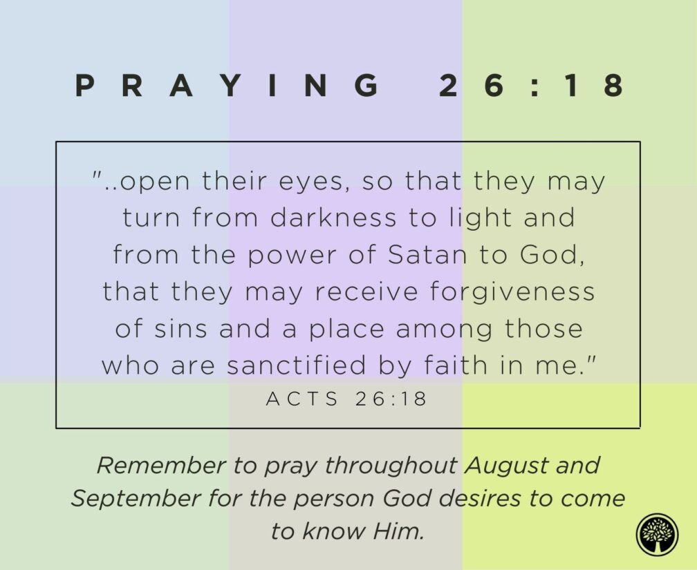 Praying 26:18 – Nine Weeks of Prayer Guide