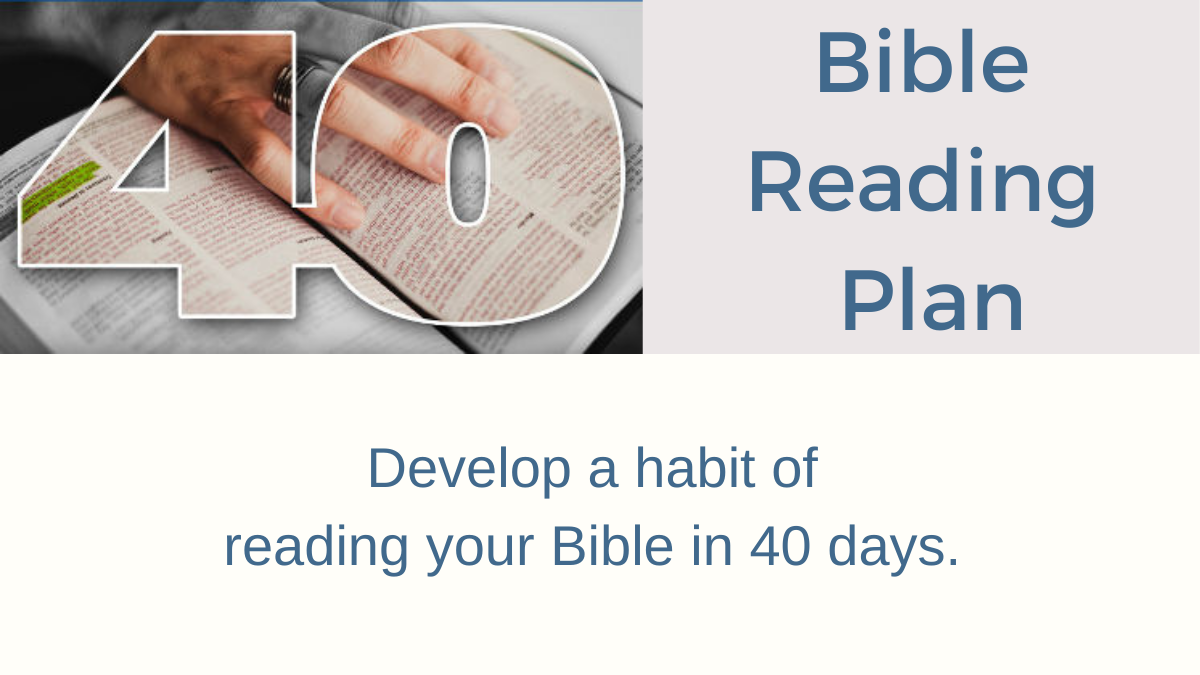 40 Day Bible Reading Plan