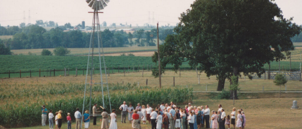 Dedication of windmill.