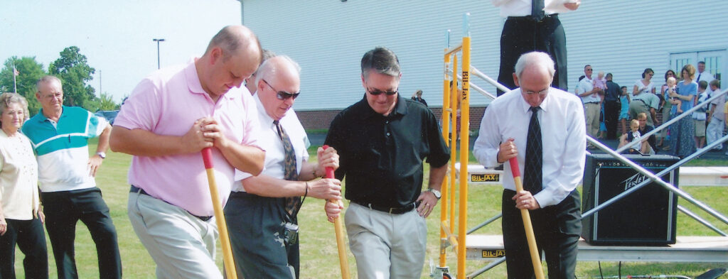Intersection Building groundbreaking. 