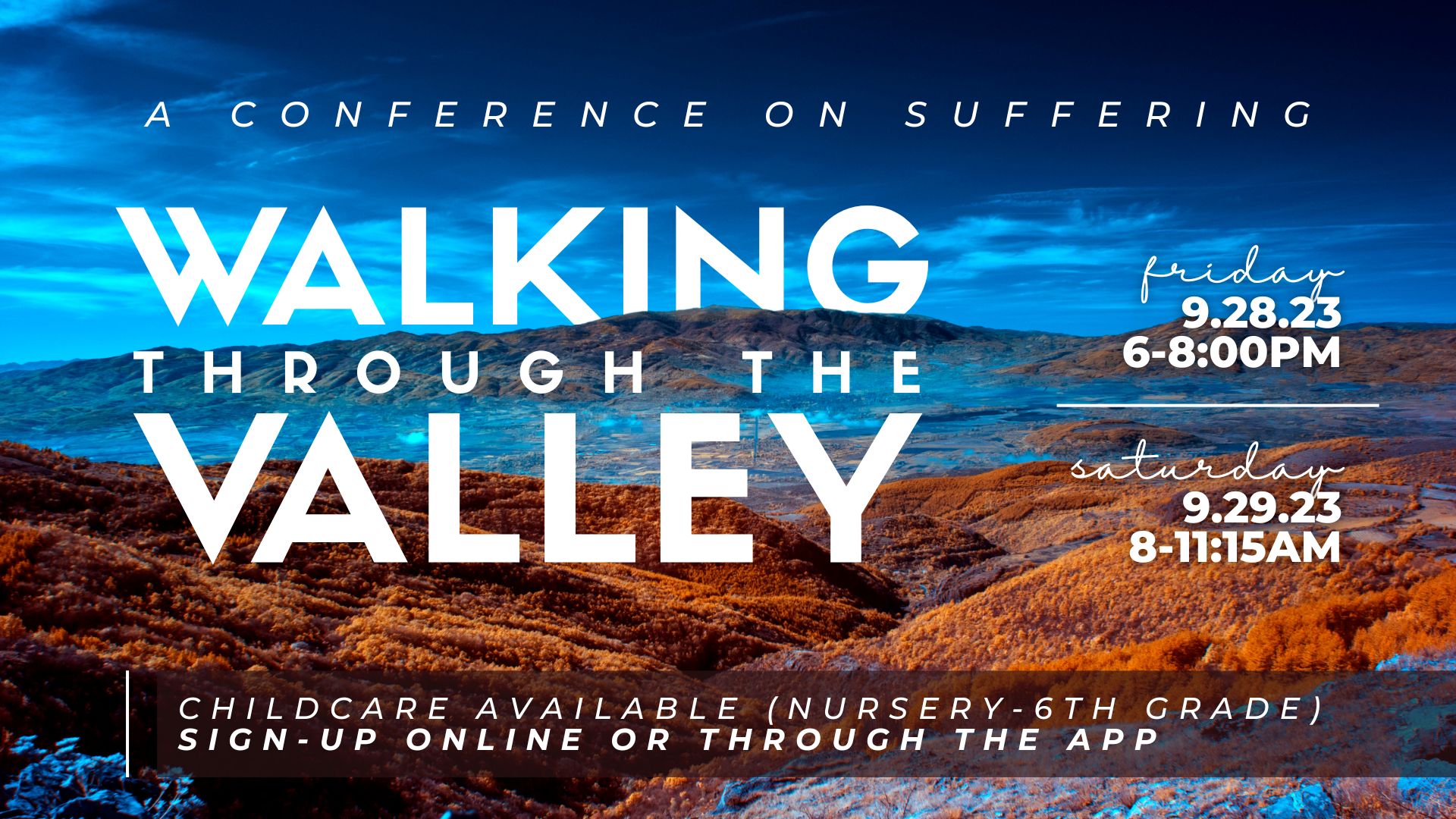 Walking through the Valley Slide | New Castle Bible Church